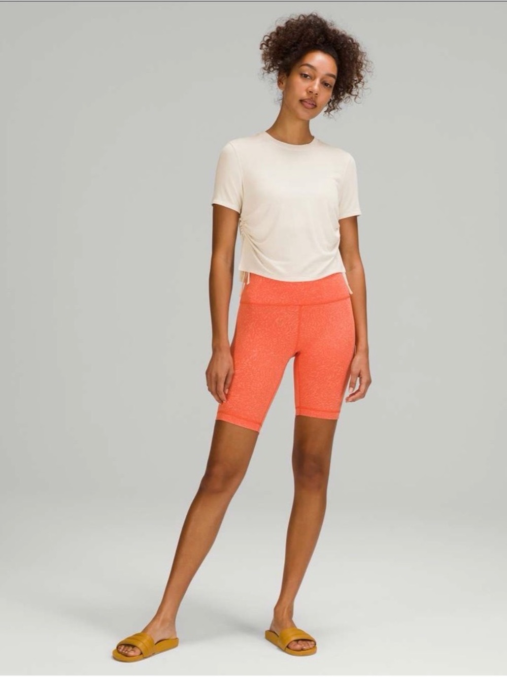 Lululemon Side Cinch Ribbed T-Shirt
White Opal - Picture 4 of 8